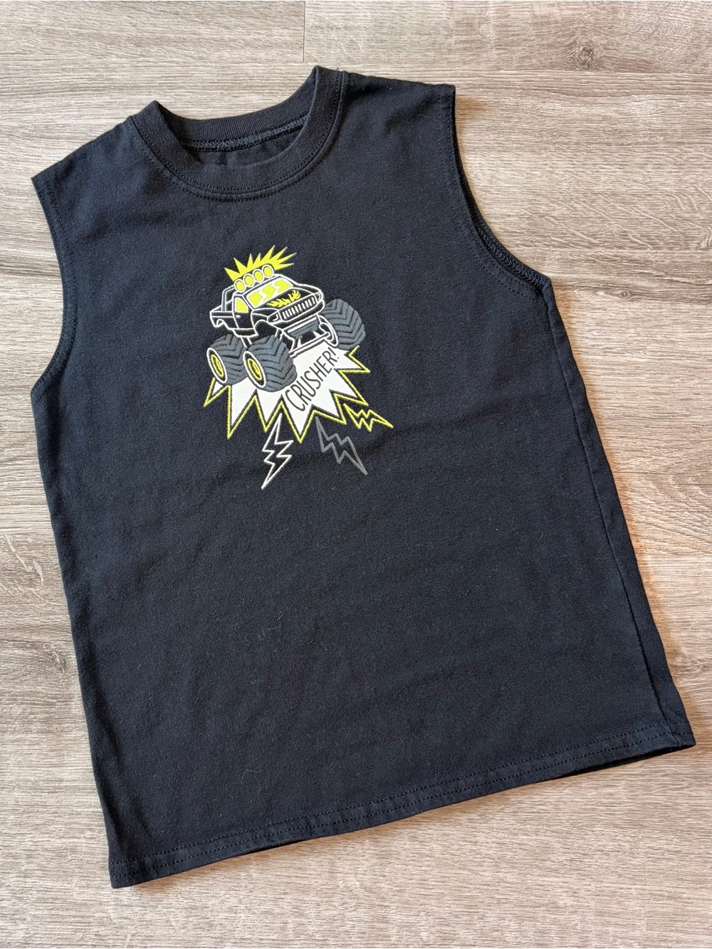 Garanimals toddler boys monster truck print tank top